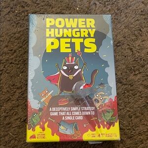 Power Hungry Pets Card Game